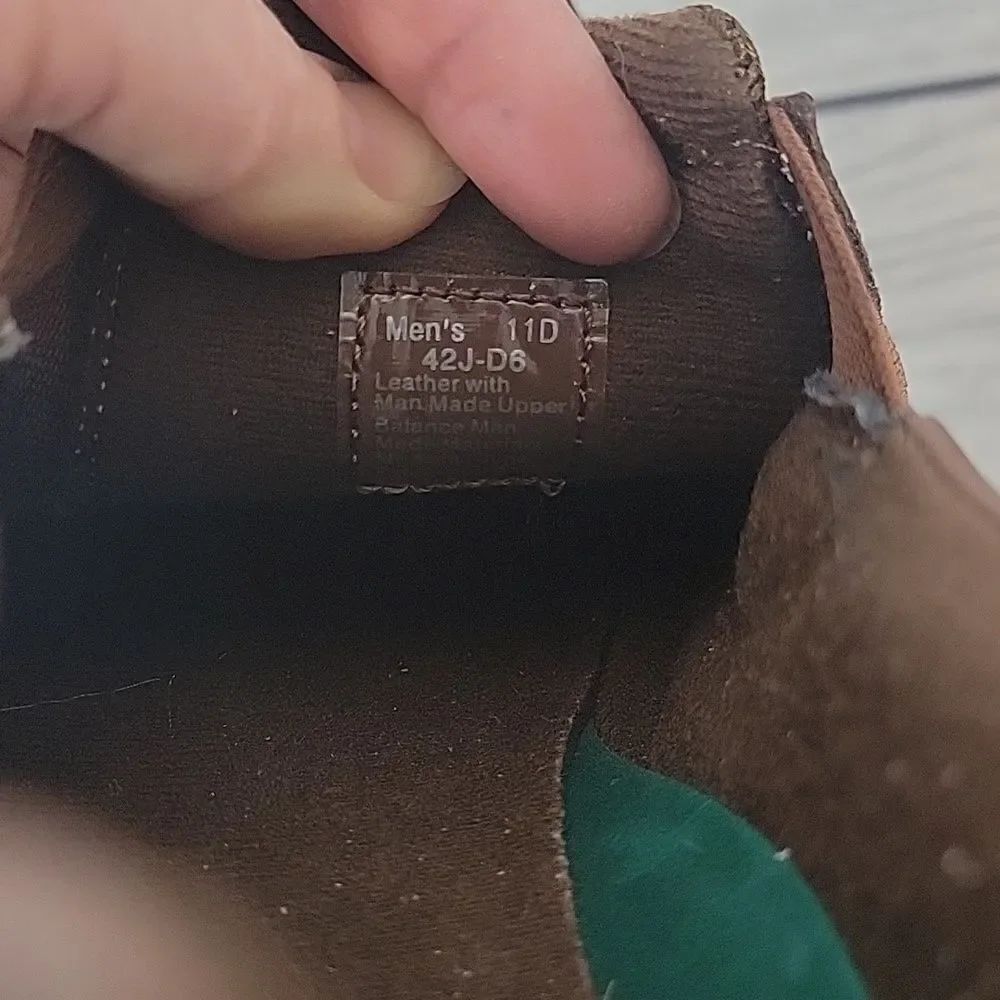 Dr. Scholl's Loafers Comfort Collection Men's Chestnut Brown Size 11D - Picture 7 of 9